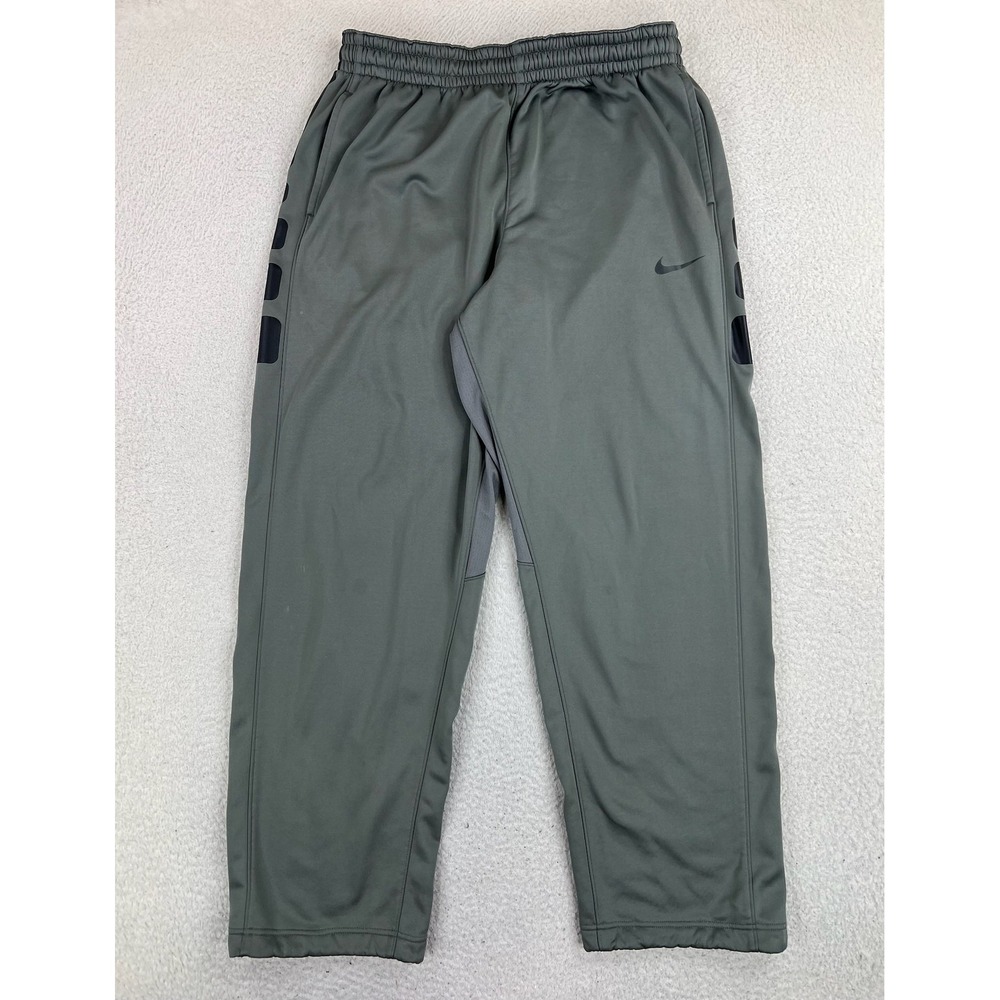 Nike Therma-FIT Elite Pants Mens 2XL Gray Fleece Sweatpants Joggers 682999-037